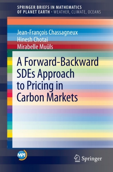 Forward-Backward SDEs Approach to Pricing in Carbon Markets