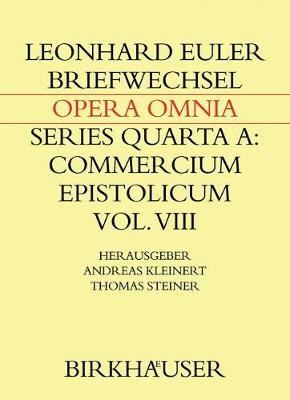Briefwechsel von Leonhard Euler mit Johann Andreas von Segner und anderen  Gelehrten aus Halle 1. Aufl. 2018 ed.