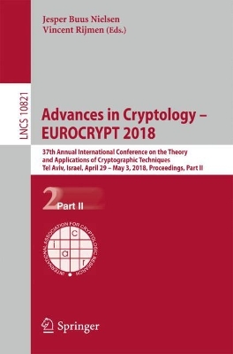 Advances in Cryptology - EUROCRYPT 2018: 37th Annual International Conference on the Theory and Applications of Cryptographic Techniques, Tel Aviv, Israel, April 29 - May 3, 2018 Proceedings, Part II