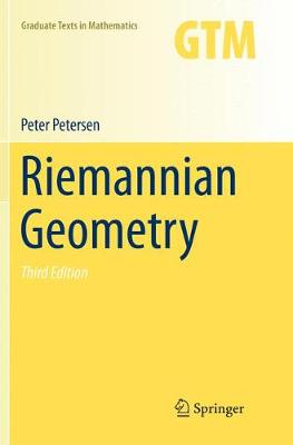 Riemannian Geometry Softcover reprint of the original 3rd ed. 2016