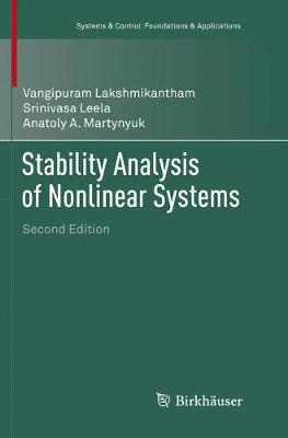 Stability Analysis of Nonlinear Systems Softcover reprint of the original 2nd ed. 2015