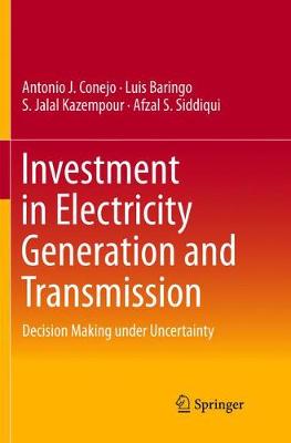 Investment in Electricity Generation and Transmission: Decision Making under Uncertainty Softcover reprint of the original 1st ed. 2016