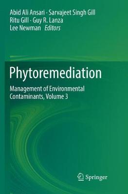 Phytoremediation: Management of Environmental Contaminants, Volume 3 Softcover reprint of the original 1st ed. 2016