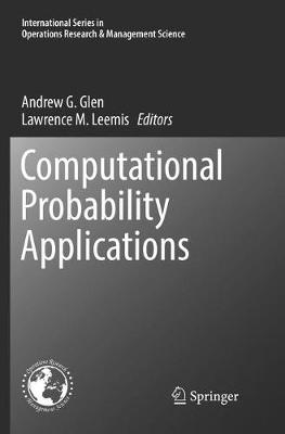 Computational Probability Applications Softcover reprint of the original 1st ed. 2017