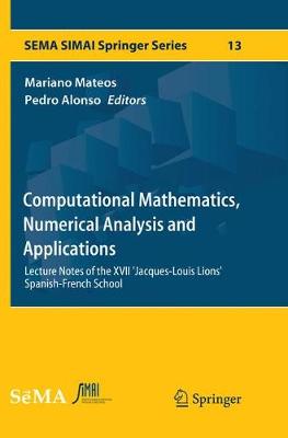 Computational Mathematics, Numerical Analysis and Applications: Lecture Notes of the XVII 'Jacques-Louis Lions' Spanish-French School Softcover reprint of the original 1st ed. 2017