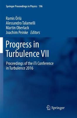 Progress in Turbulence VII: Proceedings of the iTi Conference in Turbulence 2016 Softcover Reprint of the Original 1st 2017 ed.