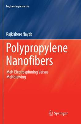 Polypropylene Nanofibers: Melt Electrospinning Versus Meltblowing Softcover reprint of the original 1st ed. 2017