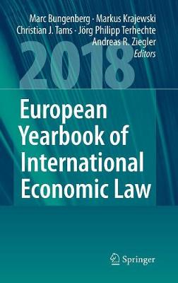 European Yearbook of International Economic Law 2018 1st ed. 2019