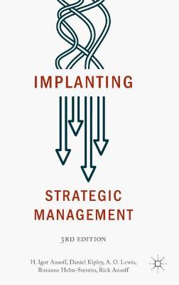 Implanting Strategic Management Third Edition 2019
