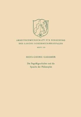 Die Begriffsgeschichte und die Sprache der Philosophie