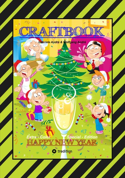 CRAFTBOOK - JUBILÃ„UMSAUSGABE - WEIHNACHTEN - WINTERSPORT MIT MINI & MANI - SILVESTER - KNIFFELIGE RÃ„TSEL - SPIEL: HAPPY NEW YEAR