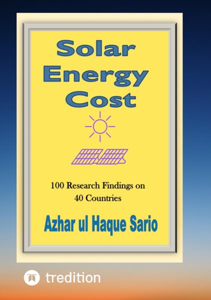 Solar Energy Cost: 100 Research Findings on  40 Countries