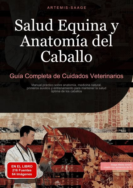 Salud Equina y AnatomÃ­a del Caballo: GuÃ­a Completa de Cuidados Veterinarios: Manual practico sobre anatomia, medicina natural, primeros auxilios y entrenamiento para mantener la salud optima de los caballos