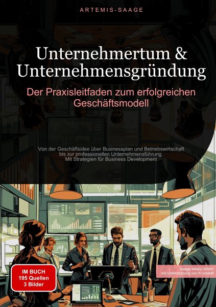 Unternehmertum & UnternehmensgrÃ¼ndung: Der Praxisleitfaden zum erfolgreichen GeschÃ¤ftsmodell: Von der Geschaftsidee uber Businessplan und Betriebswirtschaft bis zur professionellen Unternehmensfuhrung - Mit Strategien fur Business Development
