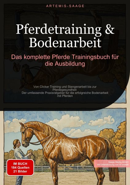 Pferdetraining & Bodenarbeit: Das komplette Pferde Trainingsbuch fÃ¼r die Ausbildung: Von Clicker Training und Stangenarbeit bis zur Pferdegesundheit - Der umfassende Praxisratgeber fur die erfolgreiche Bodenarbeit mit Pferden
