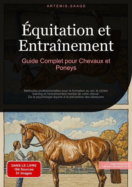 Ã‰quitation et EntraÃ®nement: Guide Complet pour Chevaux et Poneys: Methodes professionnelles pour la formation au sol, le clicker training et l'entrainement mental de votre cheval - De la psychologie equine a la prevention des blessures