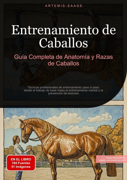 Entrenamiento de Caballos: GuÃ­a Completa de AnatomÃ­a y Razas de Caballos: Tecnicas profesionales de entrenamiento paso a paso: desde el trabajo de base hasta el entrenamiento mental y la prevencion de lesiones