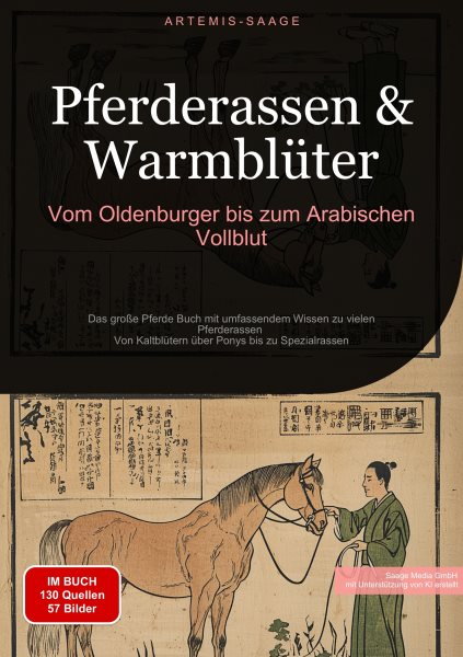 Pferderassen & WarmblÃ¼ter: Vom Oldenburger bis zum Arabischen Vollblut: Das groe Pferde Buch mit umfassendem Wissen zu vielen Pferderassen - Von Kaltblutern uber Ponys bis zu Spezialrassen