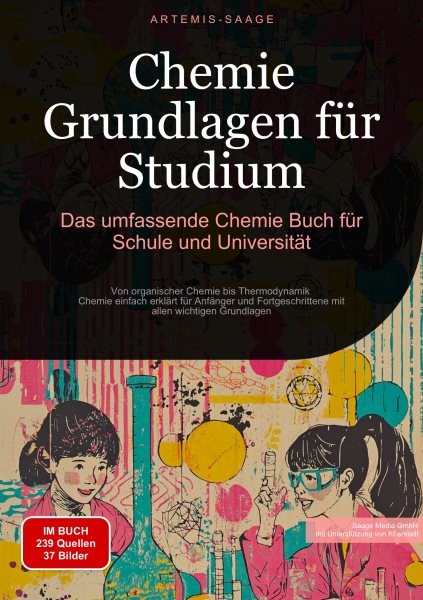 Chemie Grundlagen fÃ¼r Studium: Das umfassende Chemie Buch fÃ¼r Schule und UniversitÃ¤t: Von organischer Chemie bis Thermodynamik - Chemie einfach erklart fur Anfanger und Fortgeschrittene mit allen wichtigen Grundlagen