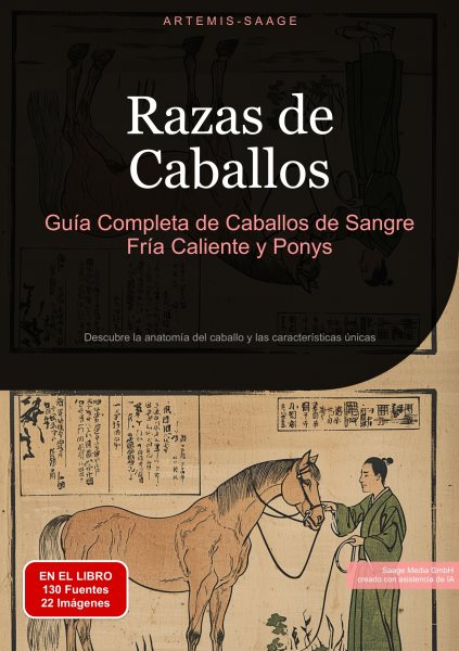 Razas de Caballos: GuÃ­a Completa de Caballos de Sangre FrÃ­a, Caliente y Ponys: Descubre la anatomia del caballo y las caracteristicas unicas