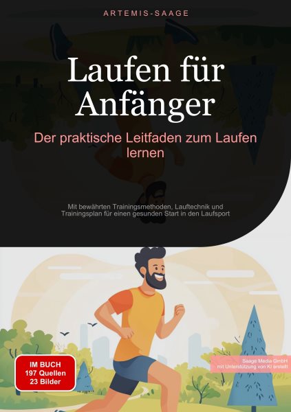 Laufen fÃ¼r AnfÃ¤nger: Der praktische Leitfaden zum Laufen lernen: Mit bewahrten Trainingsmethoden, Lauftechnik und Trainingsplan fur einen gesunden Start in den Laufsport