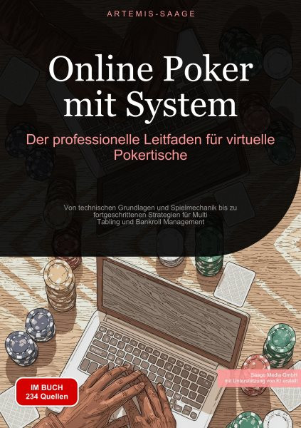 Online Poker mit System: Der professionelle Leitfaden fÃ¼r virtuelle Pokertische: Von technischen Grundlagen und Spielmechanik bis zu fortgeschrittenen Strategien fur Multi-Tabling und Bankroll Management