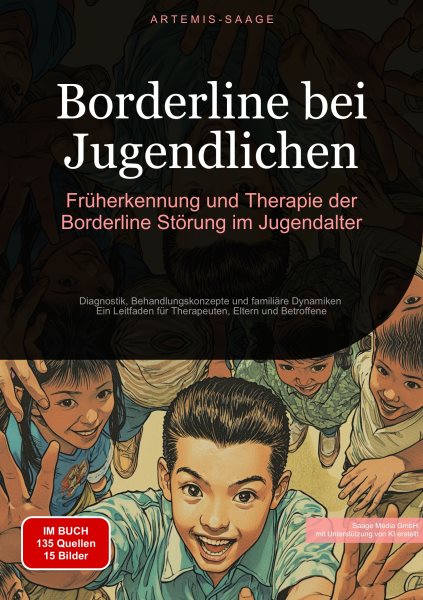 Borderline bei Jugendlichen: FrÃ¼herkennung und Therapie der Borderline-StÃ¶rung im Jugendalter: Diagnostik, Behandlungskonzepte und familiare Dynamiken - Ein Leitfaden fur Therapeuten, Eltern und Betroffene