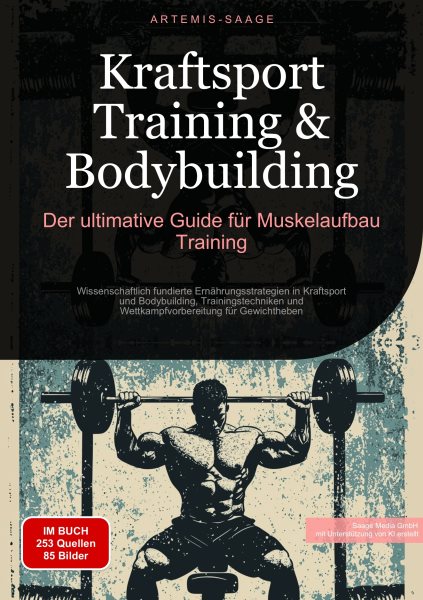 Kraftsport Training & Bodybuilding: Der ultimative Guide fÃ¼r Muskelaufbau Training: Wissenschaftlich fundierte Ernahrungsstrategien in Kraftsport und Bodybuilding, Trainingstechniken und Wettkampfvorbereitung fur Gewichtheben