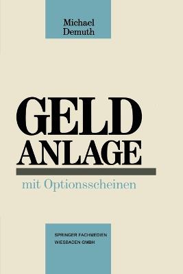 Geldanlage mit Optionsscheinen