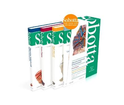 Sobotta, Atlas der Anatomie - 3 Bände und Tabellenheft im Schuber: Allgemeine Anatomie, Bewegungsapparat, Innere Organe, Kopf, Hals und  Neuroanatomie, Tabellenheft 24th edition