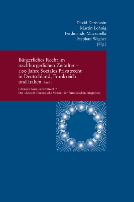 Burgerliches Recht Im Nachburgerlichen Zeitalter - 100 Jahre Soziales  Privatrecht in Deutschland, Frankreich Und Italien: Bd. III: Liberales Soziales Privatrecht? Der 'Deutsch-Franzosische Motor'  Der Europaischen Integration