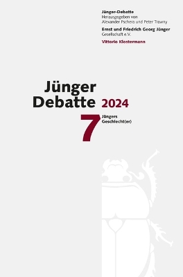 Junger Debatte: Band 7 (2024): Jungers Geschlecht(er)