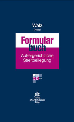 Formularbuch AuÃŸergerichtliche Streitbeilegung