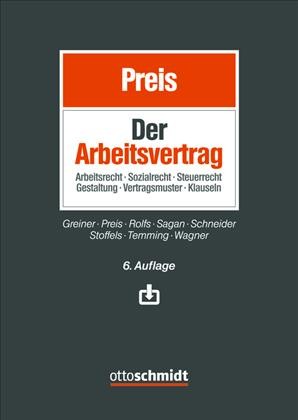 Der Arbeitsvertrag: Handbuch der Vertragsgestaltung