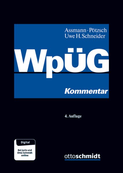 Wertpapiererwerbs- und Ãœbernahmegesetz: Kommentar