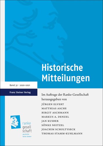 Historische Mitteilungen 32 (2020-2021): Demokratiestiftung Nach Dem Grossen Krieg. Verfassungsgebung in Deutschen  Klein- Und Mittelstaaten Zwischen Revolution Und Weimarer Republik / Vom Deutschen Bund Uber Den Norddeutschen Bund Zum Neuen Deutschen Bund (1866-1870), Teil 3
