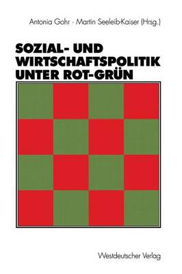 Sozial- und Wirtschaftspolitik unter Rot-Grün 2003 ed.