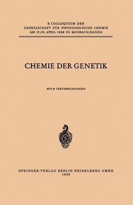 Chemie der Genetik