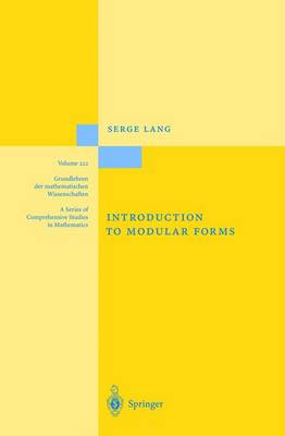 Introduction to Modular Forms 1st ed. 1976. Corr. 3rd printing 2001