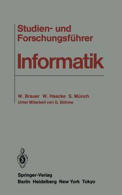 Studien- Und Forschungsfuhrer Informatik