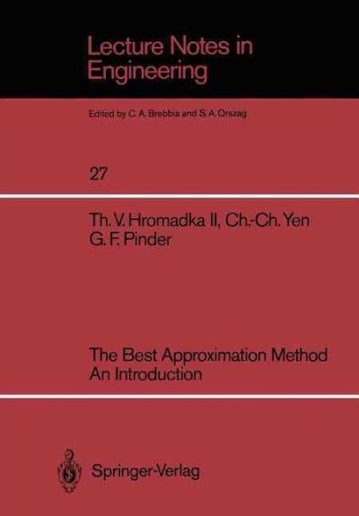 Best Approximation Method An Introduction Softcover reprint of the original 1st ed. 1987