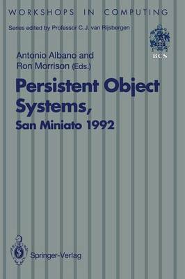 Persistent Object Systems: Proceedings of the Fifth International Workshop on Persistent Object Systems, San Miniato (Pisa), Italy, 1-4 September 1992