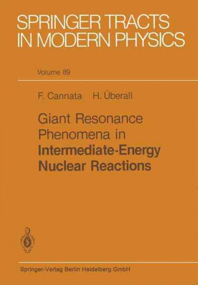 Giant Resonance Phenomena in Intermediate Energy Nuclear Reactions