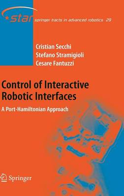 Control of Interactive Robotic Interfaces: A Port-Hamiltonian Approach