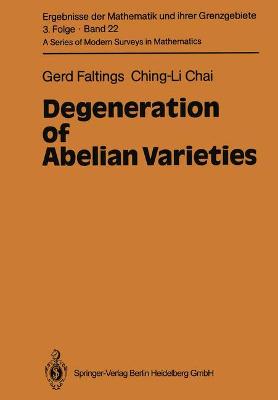 Degeneration of Abelian Varieties 1990 ed.