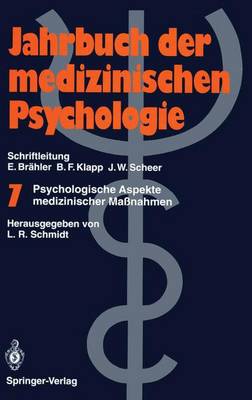 Psychologische Aspekte medizinischer MaÃŸnahmen