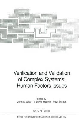 Verification and Validation of Complex Systems: Human Factors Issues