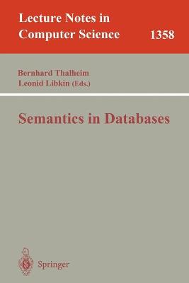 Semantics in Databases 1998 ed.