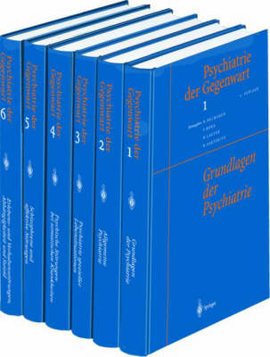 Psychiatrie Der Gegenwart 4th 4. Aufl. ed.
