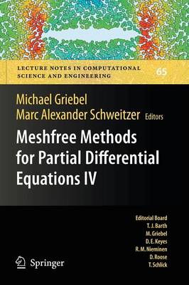 Meshfree Methods for Partial Differential Equations IV 2008 ed.